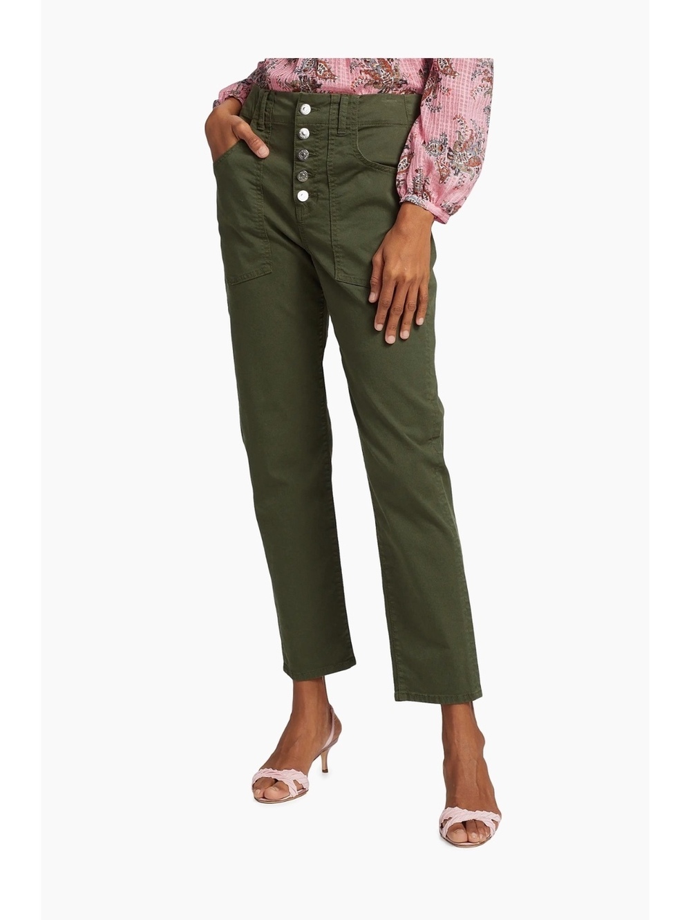 Veronica‎ Beard Arya Cargo Pants | 29 | High Rise Straight Utility Pants